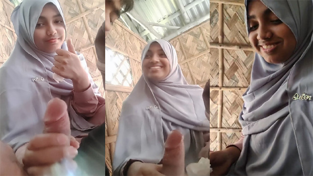 Teacher Affair Hijabi Babe Sucking Dick