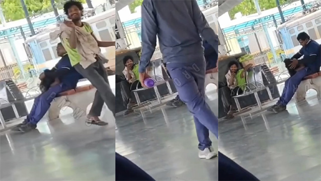 Indian Crazy Guy Getting Blowjob In – Railway Station In Public Capchar Viral Free Watch