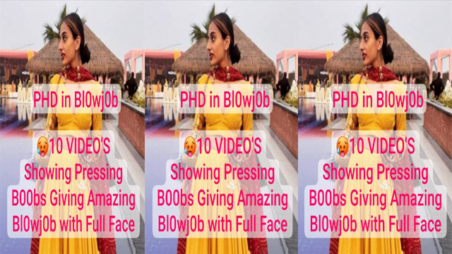 Desi GF PHD in Blowjob Boobs – Giving Amazing Viral Watch