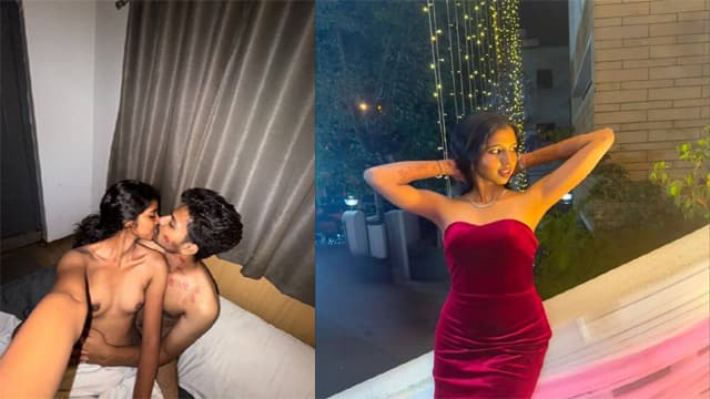 Rich Couple Hard Sex – Poolside Chudai MMS