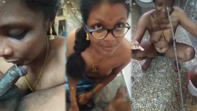 Tamil Young Milky Boobs – Cum and Pee in Wife Mouth Fuck