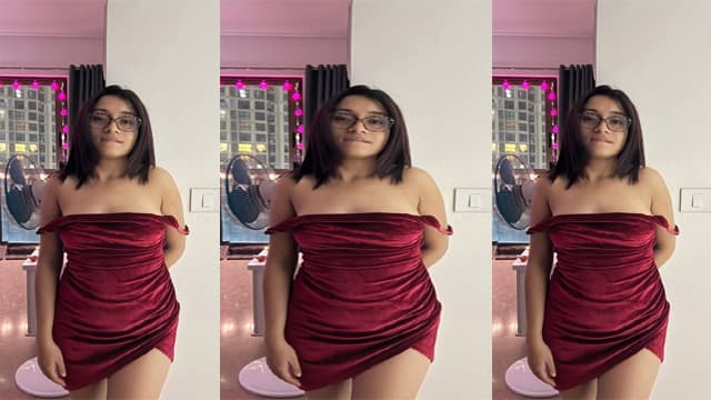 Horny Indian GF Hard Standing Pound MMS
