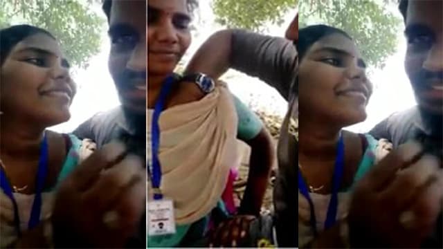 Desi Tamil Girl Public Boyfriend Dick Sucking Leak